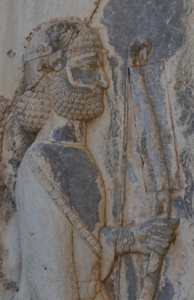 Intaphrenes on the Behistun Relief