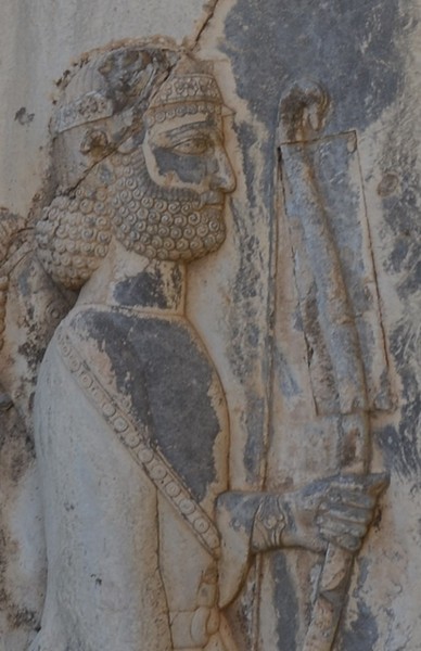 Behistun, Darius' relief, Intaphrenes
