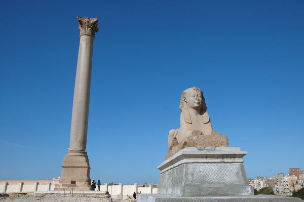 Alexandria, Serapeum, Sphinx of Horemheb