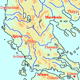 Map of Caesar 2: Northern Greece