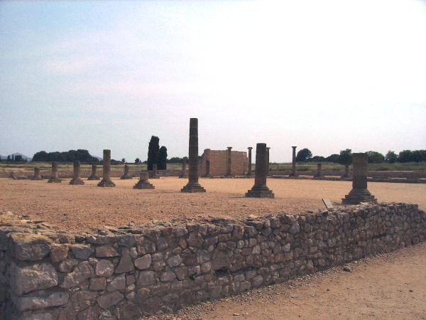 Emporiae, Roman town, forum