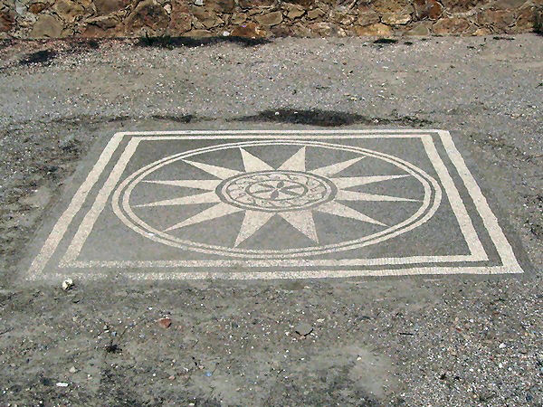 Emporiae, Roman town, mosaic (1)