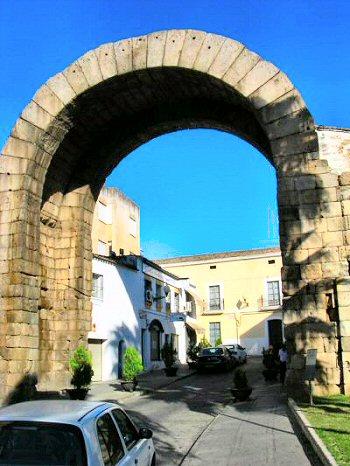 Augusta Emerita, the so-called "Arch of Trajan"