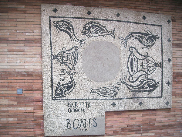 Augusta Emerita, Mosaic with fish