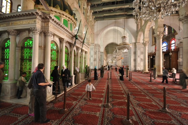 Damascus, Umayyad Mosque, Interior