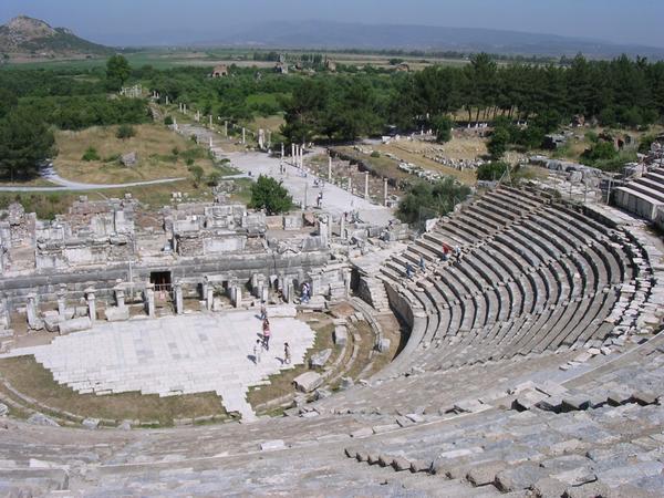 Ephesus, Theater and Arcadian Road