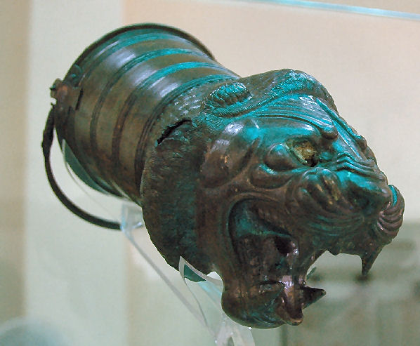 Gordium, Great Tumulus, bronze rhyton