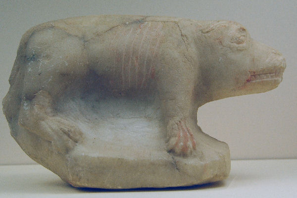 Gordium, Roman figurine of a hippopotamus