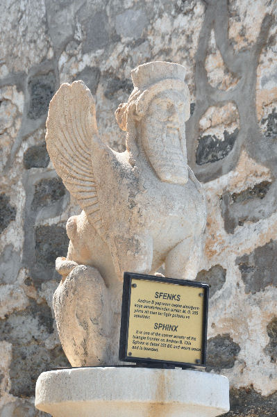 Halicarnassus, Persian sphinx