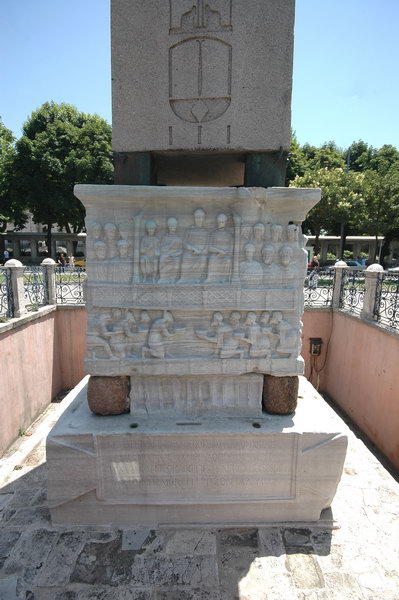 Constantinople, Hippodrome, First Obelisk, northwest part of the pedestal