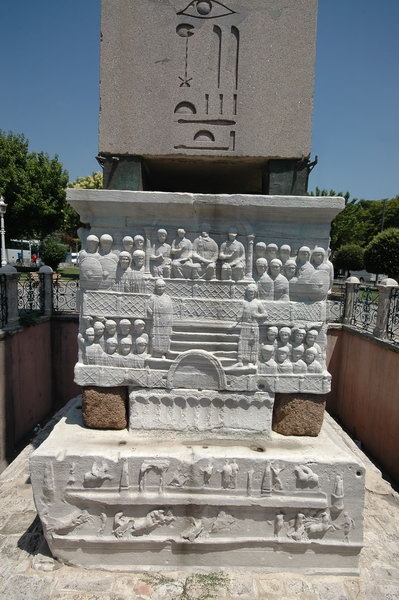 Constantinople, Hippodrome, First Obelisk, southwest part of the pedestal