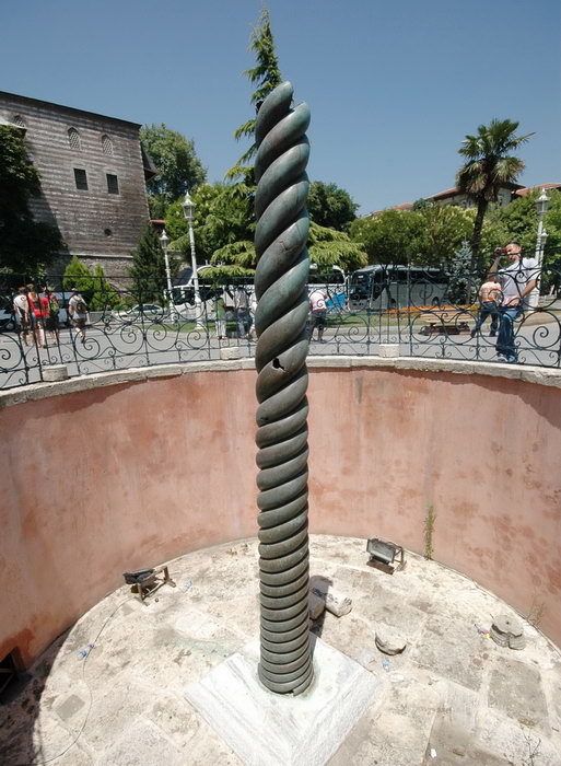 Constantinople, Hippodrome, Serpent Column