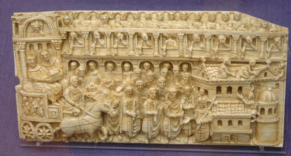 Constantinople, Ivory with the translation of relics