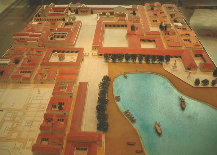 Miletus, Harbor district, Model