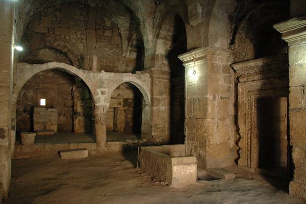 Nisibis, Church, left nave, interior (2)