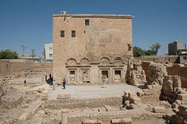 Nisibis, Church, right nave (demolished) and remains of a school