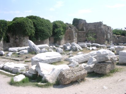 Side, Temple of Athena