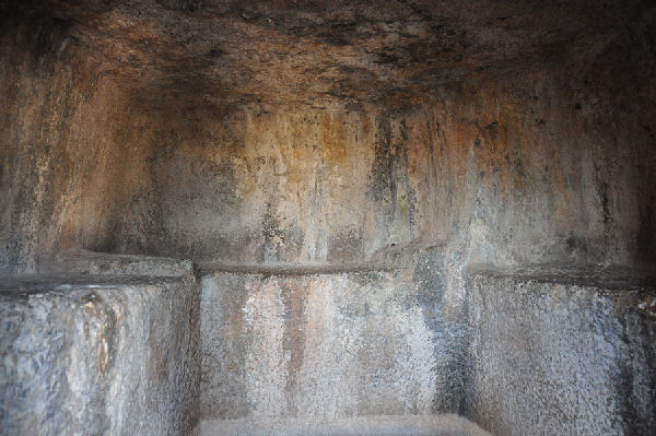 Fethiye, Tomb of Amyntas, Interior
