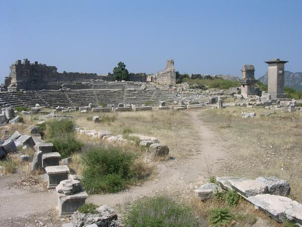 Xanthus, Agora, General view