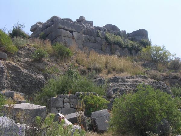 Xanthus, Tomb of the Nereids, Platform