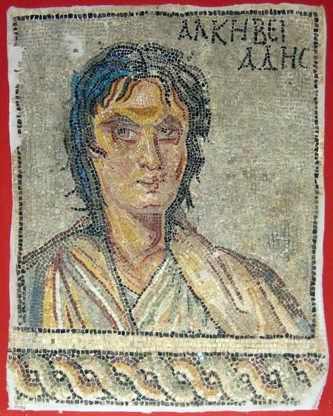 Sparta, Mosaic of Alcibiades