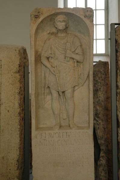 Mainz, Tombstone of Flavoleius of XIIII Gemina