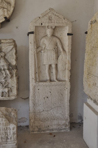 Aquincum, Tombstone of a soldier of II Adiutrix