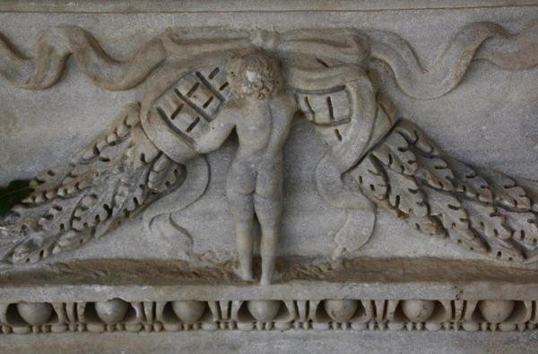 Alexandria in Troas, Detail of a sarcophagus