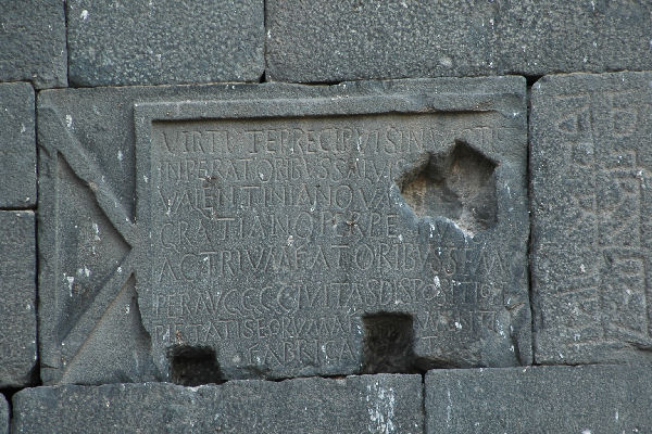 Amida, Latin inscription at the Harput Gate