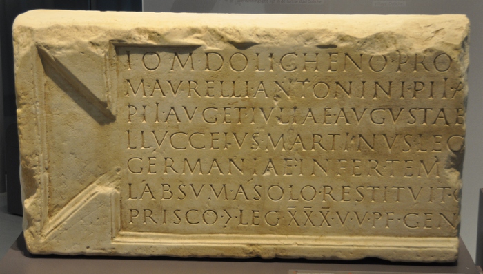 Cologne, Dedication to Dolichenus by an officer of XXX Ulpia Victrix