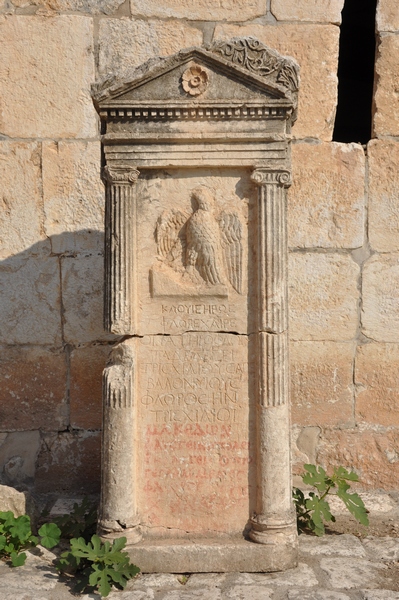 Apamea, Greek tombstone