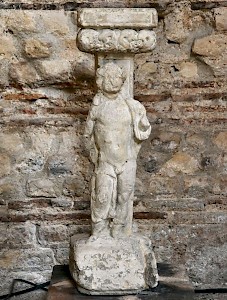 A statuette of Bacchus from Lutetia