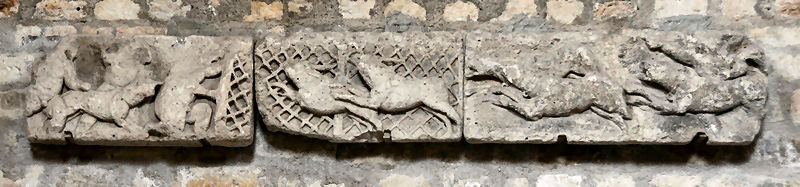 Lutetia, Relief with a hunting scene