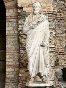 Statue of a priest of Serapis, long time believed to be a portrait of Julian the Apostate
