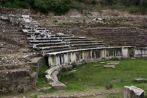 The theater of Magnesia on the Meander.