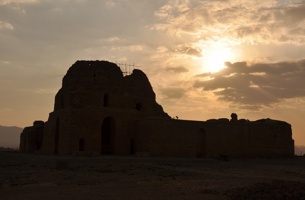 Sarvestan, sunset