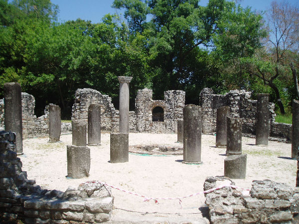 Buthrotum, Baptistery