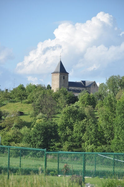 Berg, Church, built over a pagan sanctuary