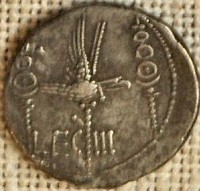 Coin of the Third Legion, later called Augusta