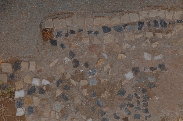Taucheira, East Basilica, Mosaic