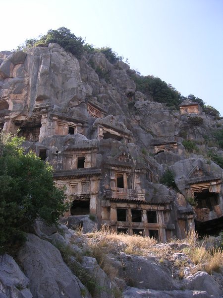 Myra, Rock tombs (3)