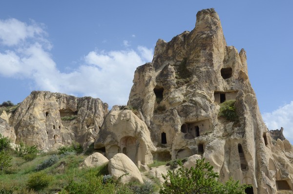 Cappadocia, Cave dwellings near Göreme (1)