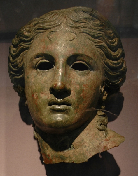 Satala, Head of the goddess Anahita, shown as Aphrodite