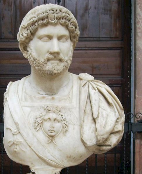 Hadrian, bust from Italica