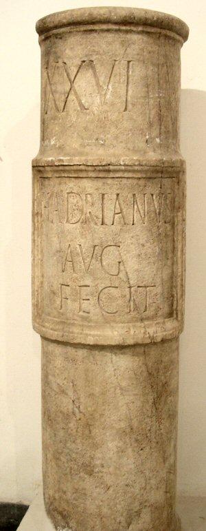 Italica, Milestone from Hadrian