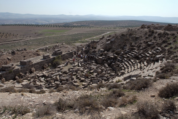 Cyrrhus, Theater, from N