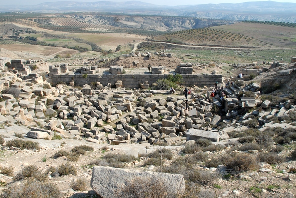 Cyrrhus, Theater, from W