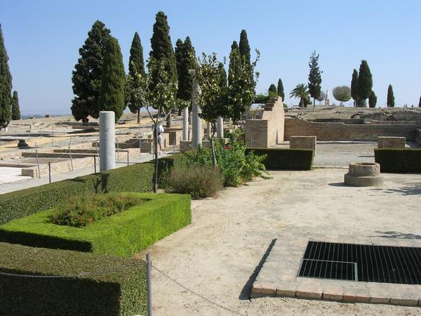 Italica, House of the Birds, General view