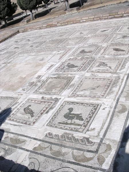 Italica, House of the Birds, Mosaic