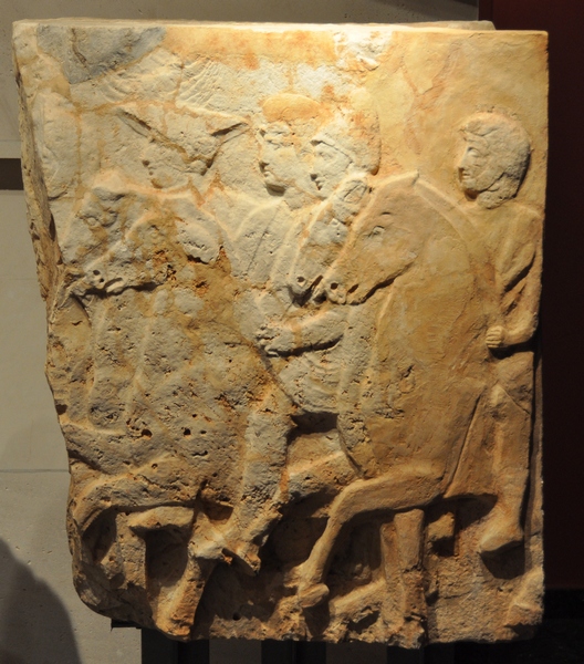 Limyra, Mausoleum of Pericles, cavalry (right)